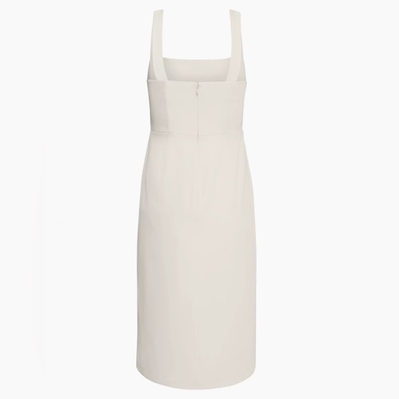 Aritzia 90s Slip Dress Matte Pearl Size 0 - Picture 2 of 7